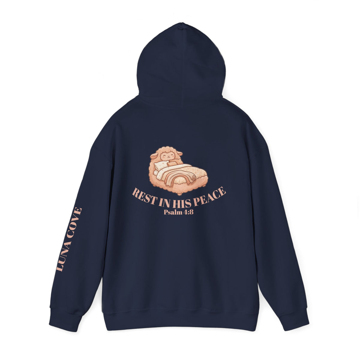 “Stress Less Sleep More” Hoodie | Psalm 131 Rest in His Peace Sweatshirt